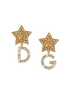 Dolce & Gabbana серьги с подвесками и кристаллами