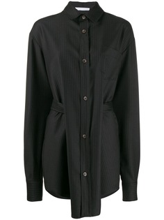 Société Anonyme полосатая рубашка оверсайз