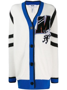 MSGM кардиган оверсайз