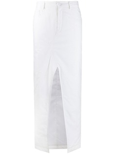MM6 Maison Margiela юбка с разрезом