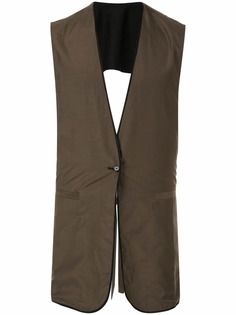 Joe Chia двусторонний жилет с открытой спиной