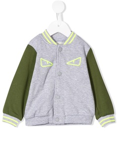 Fendi Kids бомбер Monster Eyes
