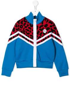 Nº21 Kids бомбер с принтом