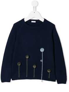 Il Gufo декорированный джемпер свободного кроя