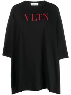 Valentino футболка оверсайз с логотипом