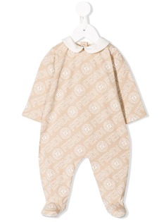 Fendi Kids пижама с логотипом