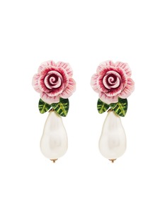 Dolce & Gabbana серьги-подвески с жемчугом