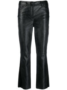 ANIYE BY укороченные брюки из искусственной кожи