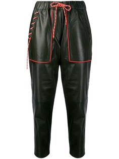 Mira Mikati брюки со шнуровкой