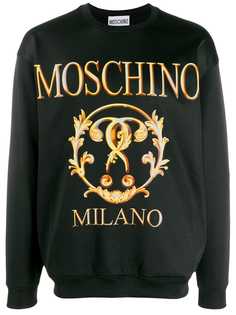 Moschino толстовка с логотипом