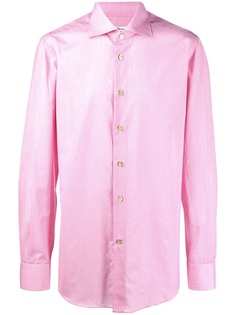 Kiton рубашка в мелкую клетку