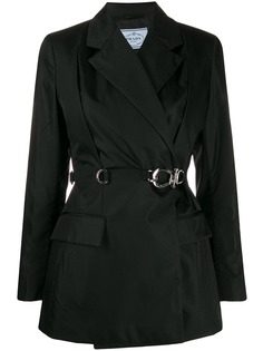 Prada блейзер с пряжкой