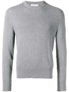 Thom Browne пуловер в рубчик RWB
