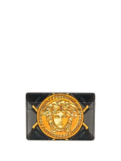 Versace картхолдер с декором Medusa Bondage