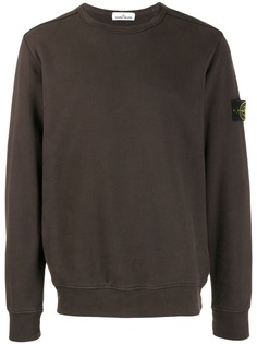 Stone Island толстовка с длинными рукавами и логотипом