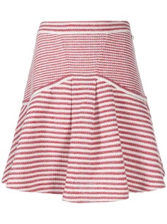 Chanel Pre-Owned трикотажная юбка в полоску