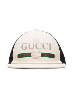 Gucci бейсбольная кепка с логотипом
