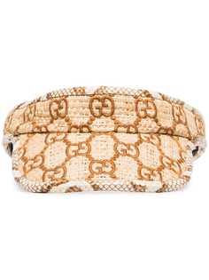 Gucci козырек с узором GG Supreme