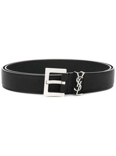 Saint Laurent ремень с пряжкой с логотипом