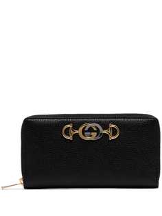 Gucci кошелек Zumi с металлическим логотипом