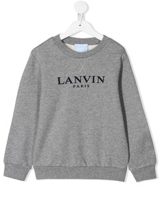 LANVIN Enfant толстовка с логотипом