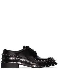 Prada туфли дерби с заклепками