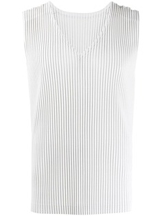 Homme Plissé Issey Miyake жилет со складками