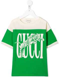 Gucci Kids футболка с принтом