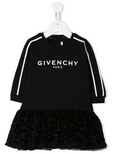 Givenchy Kids платье-толстовка с логотипом