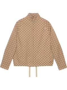 Gucci текстильный бомбер с узором GG