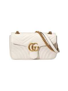 Gucci маленькая стеганая сумка на плечо GG Marmont