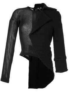 Comme Des Garçons Pre-Owned куртка с сетчатыми вставками