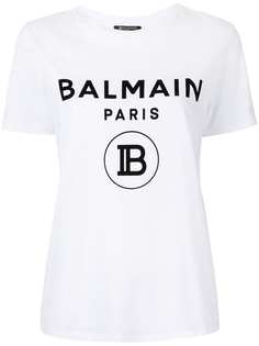 Balmain футболка с логотипом