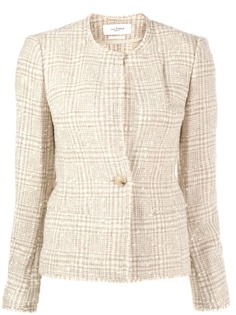 Isabel Marant Étoile облегающий твидовый блейзер