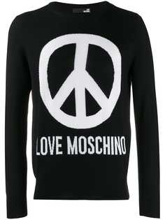 Love Moschino пуловер с логотипом