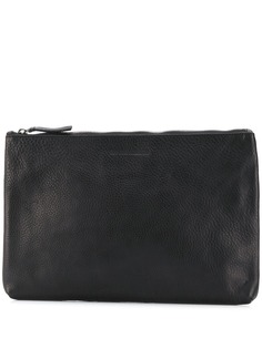 Ann Demeulemeester фактурный клатч на молнии