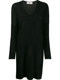 Sminfinity платье с V-образным вырезом