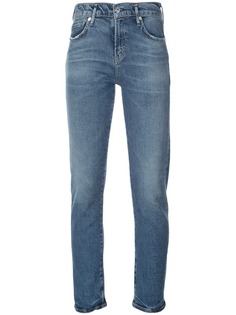 Citizens of Humanity рубашка с плиссировкой на воротнике