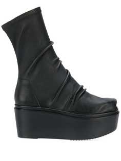 Rick Owens ботильоны на танкетке