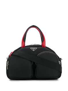 Prada сумка с верхней ручкой и логотипом