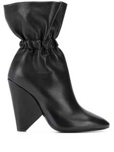 Saint Laurent ботильоны с эластичной вставкой