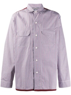 Junya Watanabe MAN рубашка в клетку гингем