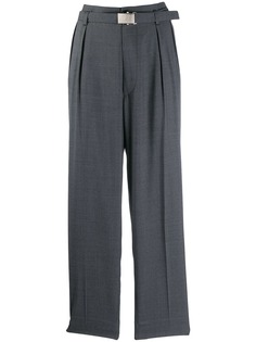 Miu Miu belted wool trousers