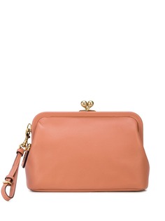 Coach Kisslock clutch bag
