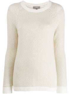 N.Peal long-sleeve fitted sweater