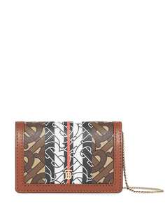 Burberry картхолдер с монограммой