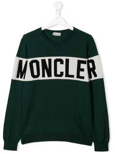 Moncler Kids джемпер с логотипом