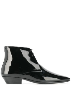 Saint Laurent ботинки Jonas на шнуровке