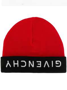Givenchy reverse logo beanie