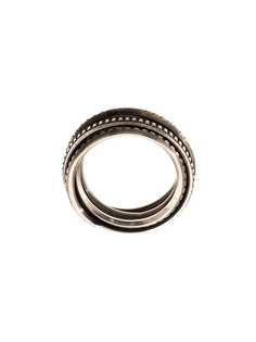 WERKSTATT:MÜNCHEN серебряное ярусное кольцо